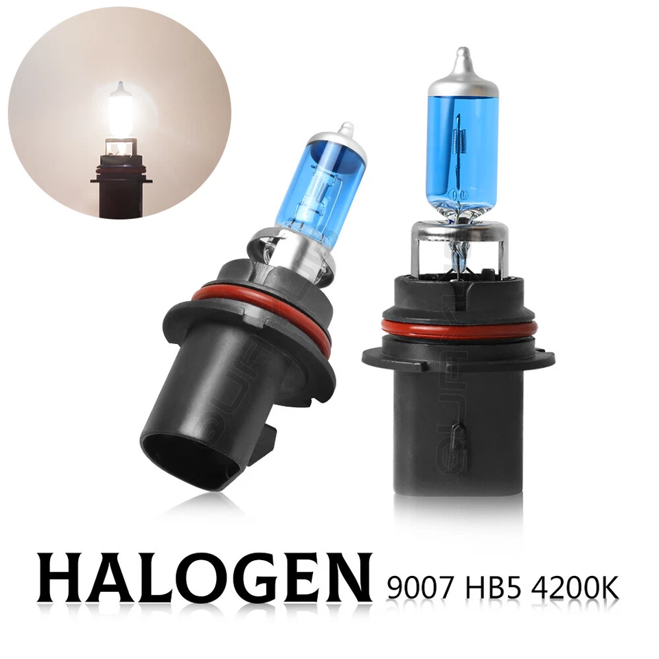 适用于 2001 - 2007 年道奇 Caravan 克莱斯勒城镇和乡村车头灯高/低灯泡 2 件 — 第 1/1 张图片