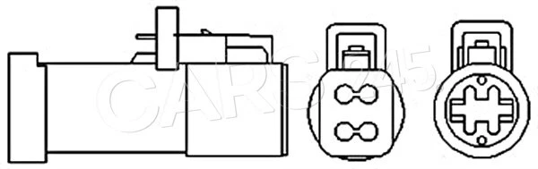 Sensor de oxígeno compatible con Ford Fiesta Fusion Ikon Ka Australia 1,25-1,6 L 1996-2012 Foto 1 de 1