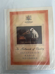 HMV EL SELLO DE CALIDAD IMPRESIÓN ORIGINAL MÁS DE 40 AÑOS - Imagen 1 de 1