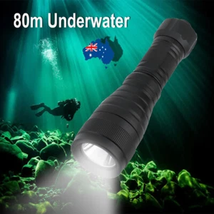 99000lm Underwater LED Diving Light Scuba Dive Flashlight Torch Lamp Waterproof - Picture 1 of 11