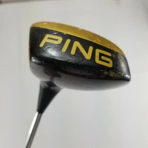 1990's Ping Zing Karsten 5 Wood -VTG Black Golf Club Steel Regular Flex Shaft RH - Picture 1 of 8