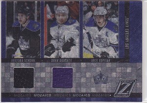 2010 10-11 Zenith Mozaics Materials Double #10 B.Schenn/A.Kopitar/D.Doughty