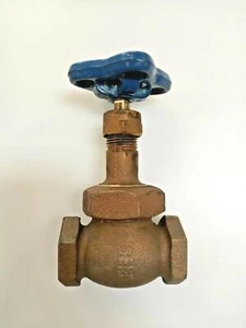 1/2" NIBCO T-235Y Bronze Globe Valve Threaded End Union Bonnet - Picture 1 of 1