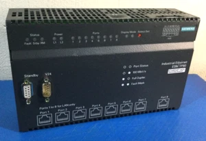SIEMENS 6GK1105-3AB00 ESM TP80 SIMATIC NET INDUSTRIAL ETHERNET SWITCH - Picture 1 of 7