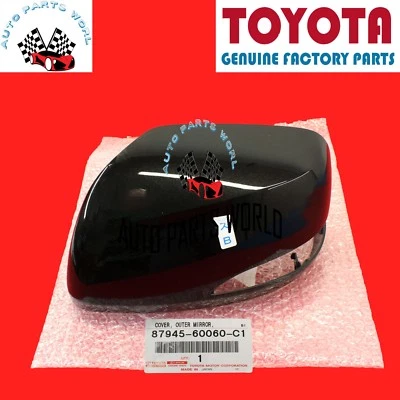 CUBIERTA ESPEJO EXTERIOR ORIGINAL LEXUS GX460 LX570 IZQUIERDA STARLIGHT NEGRO 87945-60060-C1 Foto 1 de 2