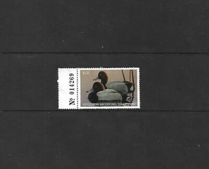 State Hunting/Fishing Revenues: WI 1990 Waterfowl (Duck) Stamp ($3.25) WI-13 MNH - Picture 1 of 1