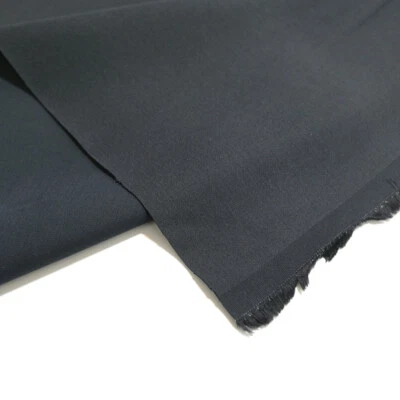 schwarzer Baumwollstoff robust Jeans-Stoff für Hose Jacke Polster DIY - Bild 1 von 2