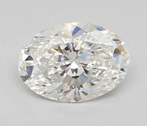 0.34 Ct OVAL Cut  IGI Certified Lab Grown CVD Diamond E Color VVS2 Clarity - Picture 1 of 12