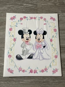 Disney Mickey & Minnie Mouse Wedding Photo Album Memories (D) - Picture 1 of 8