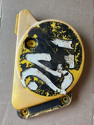 Cubierta lateral izquierda Yamaha YZ80 1978-1979 Foto 1 de 4