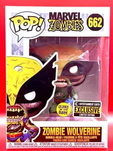 Figura Funko Zombie Wolverine 662 Brilla en la Oscuridad EE Exclusiva con Protector POP - Imagen 1 de 5