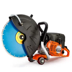 Baumr-AG 75cc Concrete Cut Off Demolition Saw Wet Demo Road Cutter Brick - Picture 1 of 9