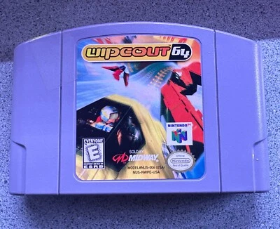 N64 WIPEOUT 64 NINTENDO 1998 CARTRIDGE ONLY - Image 1 of 3