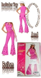 Barbie The Movie Costume Western Adulto - Taglia XL 12-14 Spirito Halloween - Cosplay - Foto 1 di 9