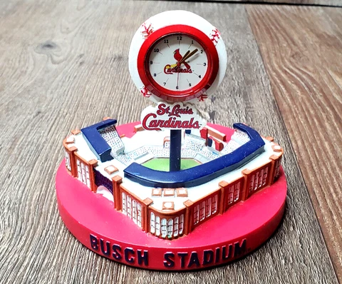 Forever Collectibles St Louis Cardinals Busch Stadium Clock Display Cover