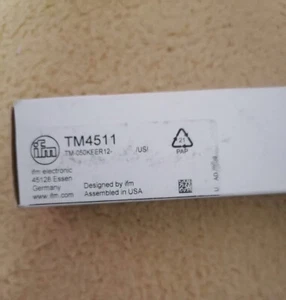 1pcs IFM TM4511 temperature sensor with system interface TM-050KFER12- /US/ - Picture 1 of 2