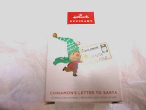 Hallmark Keepsake "Cinnamon's Letter To Santa" 2023 Limited Edition Ornament NEW - Picture 1 of 1