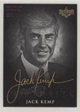 2016 Decision 2016 Candidate Portraits Red Vault 2/4 Jack Kemp #CP42 c9a