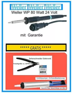 Weller WP 80 Lötkolben 24 V 80 W inkl. 3xLötspitze +Garantie - Bild 1 von 2
