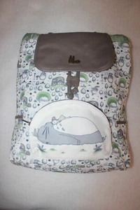 Studio Ghibli My Neighbor Totoro Sleeping Totoro Slouch Cinch Backpack - Picture 1 of 5