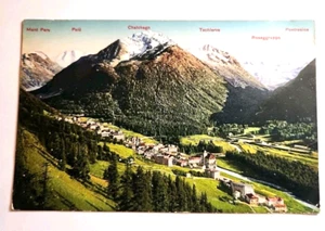 AK Vintage Pontresina "Schweiz" Anfang 1900 A809 - Bild 1 von 3