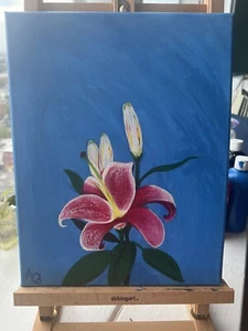 Canvas Wall Art: Flower Bird Decor for Bedroom/Bathroom/Kitchens. - Picture 1 of 2
