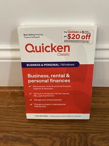 Quicken Classic Business & Personal Finance 1-Year Subscription (Windows) New - Picture 1 of 2