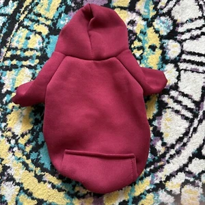 Hundejacke rot mittelgroß - Bild 1 von 2