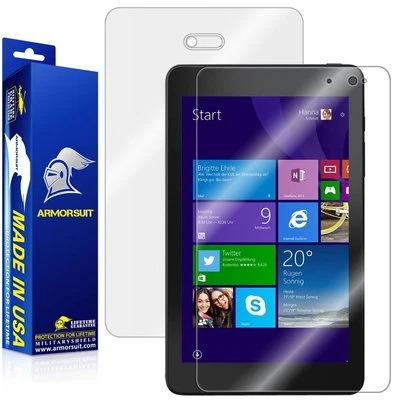 ArmorSuit Dell Venue 8 Pro 3000 Series 2014 Screen Protector + Full Body Skin - Image 1 of 4