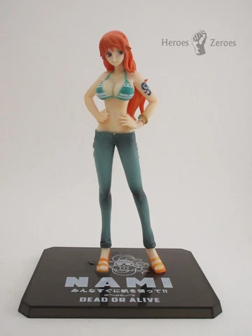 Bandai Figuarts Zero One Piece Dead or Alive NAMI For the New World Figure 2011 Cover