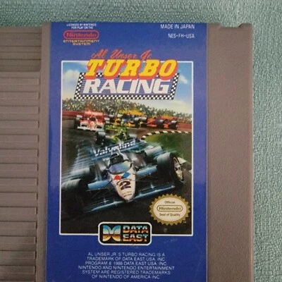 Al Unser Jr.'s Turbo Racing (Nintendo Entertainment System) NES Cartridge Only - Image 1 of 3