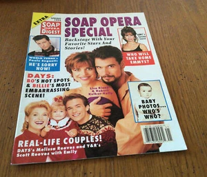 Soap Opera Digest Magazine Spring 1994- Lisa Rinna- Robert Kelker Kelly - Picture 1 of 4