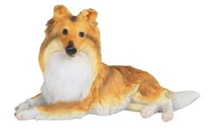 Shetland Sheepdog 18104 Sheltie Welpe Hund Figur Harz 9,5" hoch - Bild 1 von 1