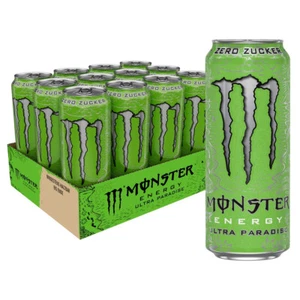 Monster Energy Ultra Paradise Erfrischungsgetränk 500ml 12er Pack - Foto 1 di 1