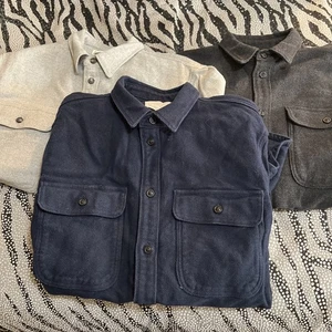 Bundle Of 3 Everlane Shirt Mens XLarge Long Sleeve Button Front Pockets - Picture 1 of 20