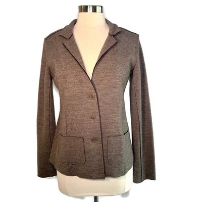Chaqueta EILEEN FISHER Mezcla Lana Abotonada S Foto 1 de 4