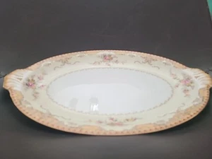 RARE MEITO CHINA "DERBY" F & B Japan SERVING PLATTER 15 IN - Picture 1 of 7