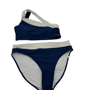 Costume da bagno 2 pezzi bikini monospalla Summersalt The Sidestroke taglia 6/8 - Foto 1 di 5