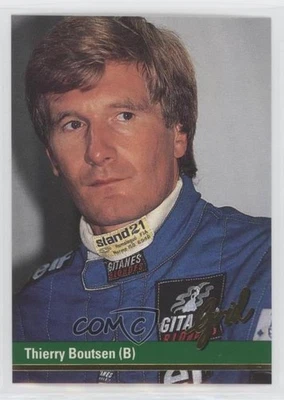 1992 Grid Motorcard Formula 1 Thierry Boutsen #57 - Image 1 of 2