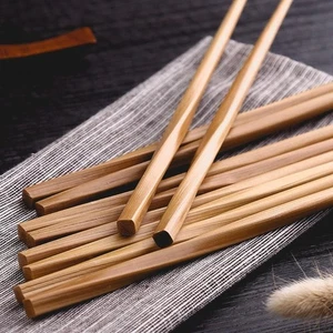Reusable Pointed Chopsticks Tableware Fried Dough Twists Bamboo Chopsticks - Picture 1 of 8
