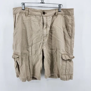 Paradise Collection Men's Size 38 Linen Blend Shorts Cargo Pockets - Picture 1 of 9