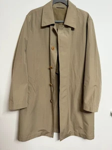Hugo Boss Black Label “FREE” Beige Car Coat - Made in Poland - Late 90s Vintage - Picture 1 of 8