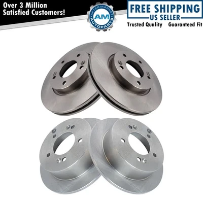 Brake Rotors Set Fits 2012-2013 Kia Soul - Изображение 1 из 4