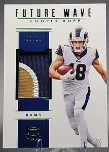 Cooper Kupp /10 2019 Panini Encased Future Wave Player Worn Patch Rams Seahawks - Picture 1 of 2
