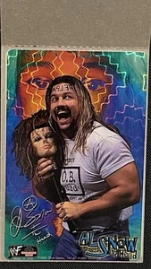 Vintage 1999 WWF WWE Attitude Ära AL SNOW Automat Prisma Aufkleber #1 - Bild 1 von 2