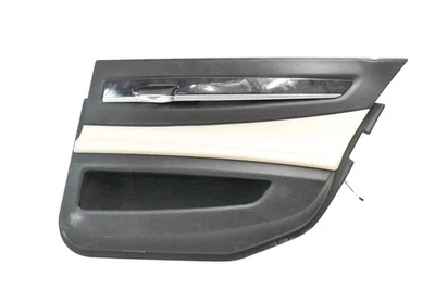 09-15 BMW 750i 750Li F01 F02 Panel de puerta interior lado pasajero trasero derecho OEM Foto 1 de 4