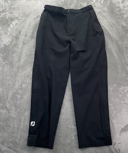 Footjoy Dryjoy tour xp pantalone uomo taglia 2XL impermeabile pioggia zip gamba nero lungo - Foto 1 di 16