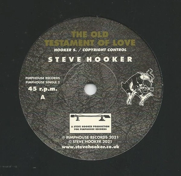 Steve Hooker The Old Testament Of Love (Vinyl) 7" Single (UK IMPORT) - Image 1 of 1