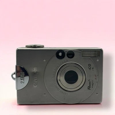 Canon PowerShot S100 Silver Digital Camera PARTS REPAIR UNTESTED - Image 1 of 3