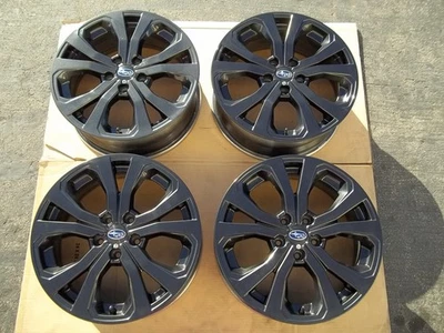 68869 2019-2024 SUBARU FORESTER SPORT 18" WHEELS FACTORY DARK CHARCOAL 5X114.3mm - Image 1 of 4